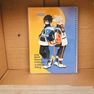 دفتر ۱۰۰برگ مجلد انیمه