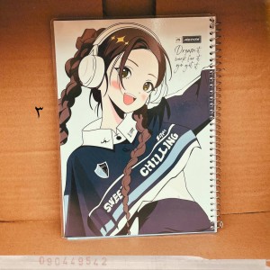 دفتر ۱۰۰برگ مجلد انیمه