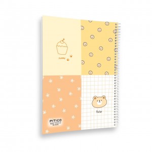 دفتر ۸۰ برگ سیمی مجلد