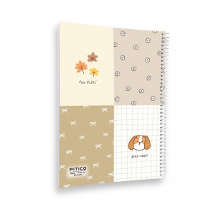 دفتر ۸۰ برگ سیمی مجلد