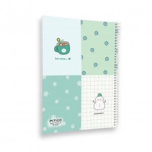 دفتر ۸۰ برگ سیمی مجلد