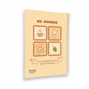 دفتر ۸۰ برگ سیمی مجلد