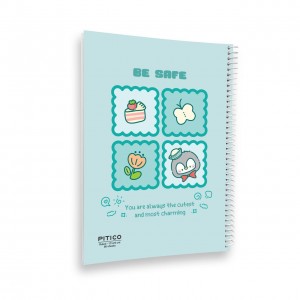 دفتر ۸۰ برگ سیمی مجلد