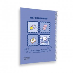 دفتر ۸۰ برگ سیمی مجلد