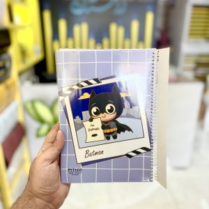 دفتر ۸۰برگ سیمی مجلد استیکردار