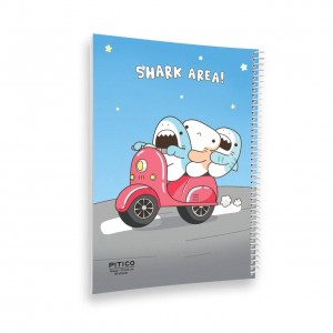 دفتر ۸۰ برگ سیمی جلد مقوایی