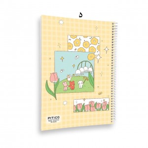 دفتر ۸۰ برگ سیمی جلد مقوایی