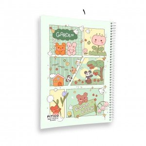 دفتر ۸۰ برگ سیمی جلد مقوایی