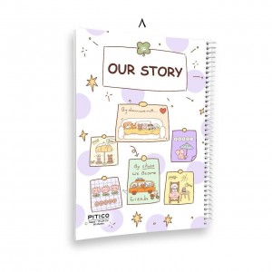 دفتر ۸۰ برگ سیمی جلد مقوایی