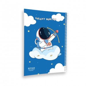 دفتر ۱۰۰ برگ سیمی جلد گلاسه