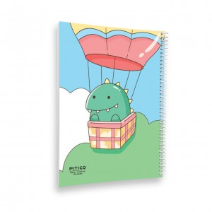 دفتر ۱۰۰ برگ سیمی جلد گلاسه