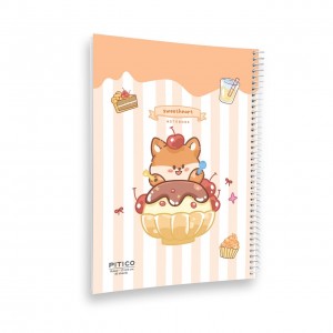 دفتر ۴۰ برگ سیمی مجلد