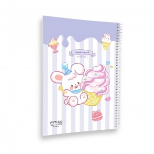 دفتر ۴۰ برگ سیمی مجلد