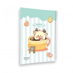 دفتر ۴۰ برگ سیمی مجلد