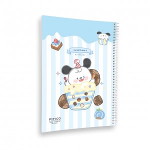 دفتر ۴۰ برگ سیمی مجلد