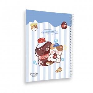 دفتر ۴۰ برگ سیمی مجلد