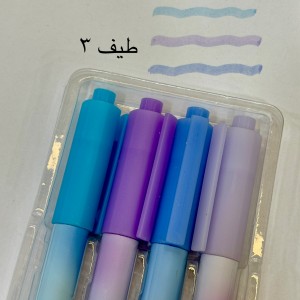 هایلایت طیف رنگی طرح خودکار پاستلی