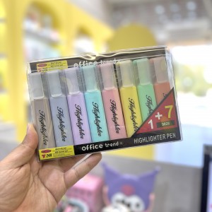 هایلایتر ۸ عددی پاستلی