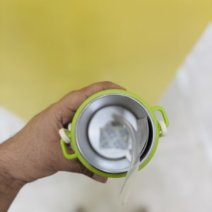 قمقمه استیل لیوان‌دار