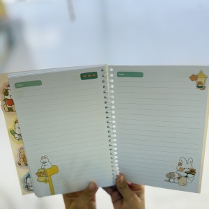 دفتر حاشیه‌دار ۶۰برگ مجلد