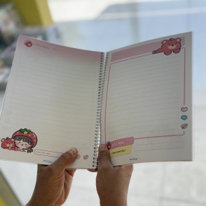 دفتر حاشیه‌دار ۶۰برگ مجلد