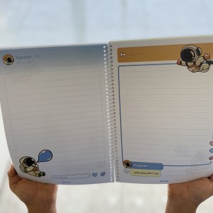 دفتر حاشیه‌دار ۶۰برگ مجلد