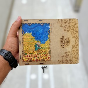 پازل گلکسی جعبه چوبی ۱۶۰ تیکه