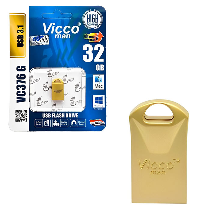 فلش مموری ویکومن مدل VC376G ظرفیت 32 گیگابایت