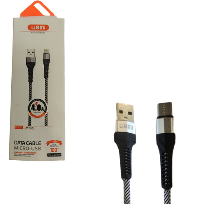کابل پاوربانکی تایپ سی برند Liami مدل LM-520L