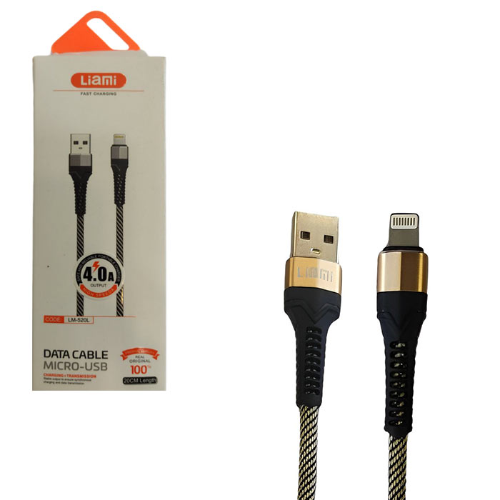 کابل پاوربانکی آیفونی برند Liami مدل LM-520L
