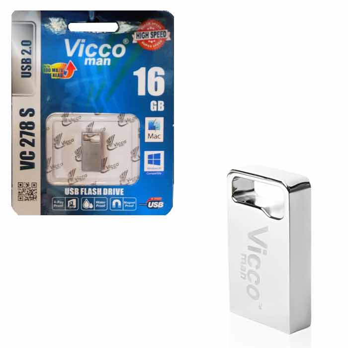 فلش مموری ویکومن مدل VC278S ظرفیت 16 گیگابایت