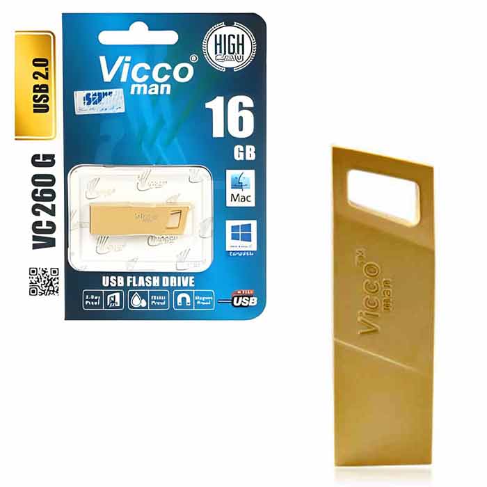 فلش مموری ویکومن مدل VC260G ظرفیت 16 گیگابایت