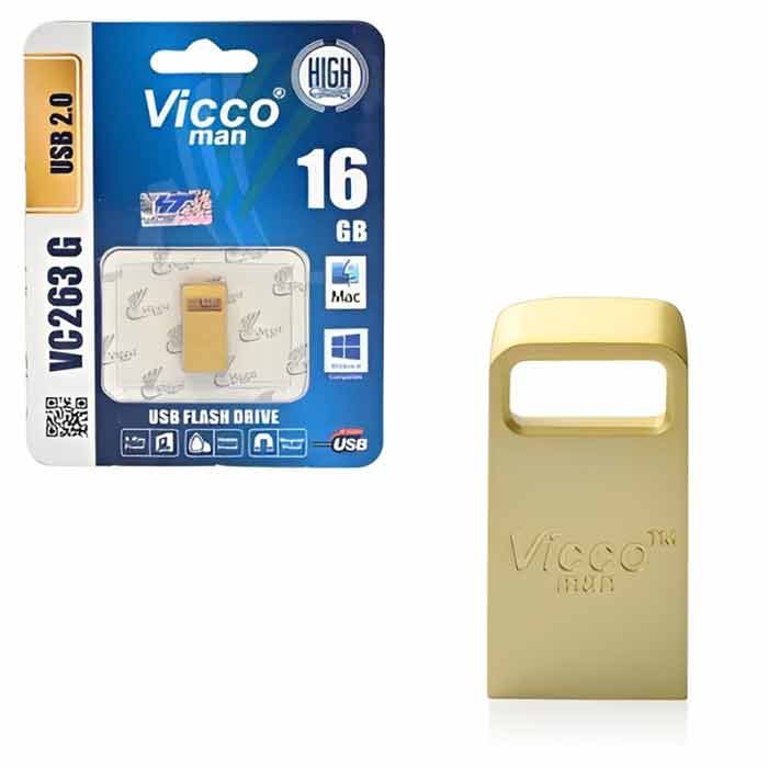 فلش مموری ویکومن مدل VC263G ظرفیت 16 گیگابایت