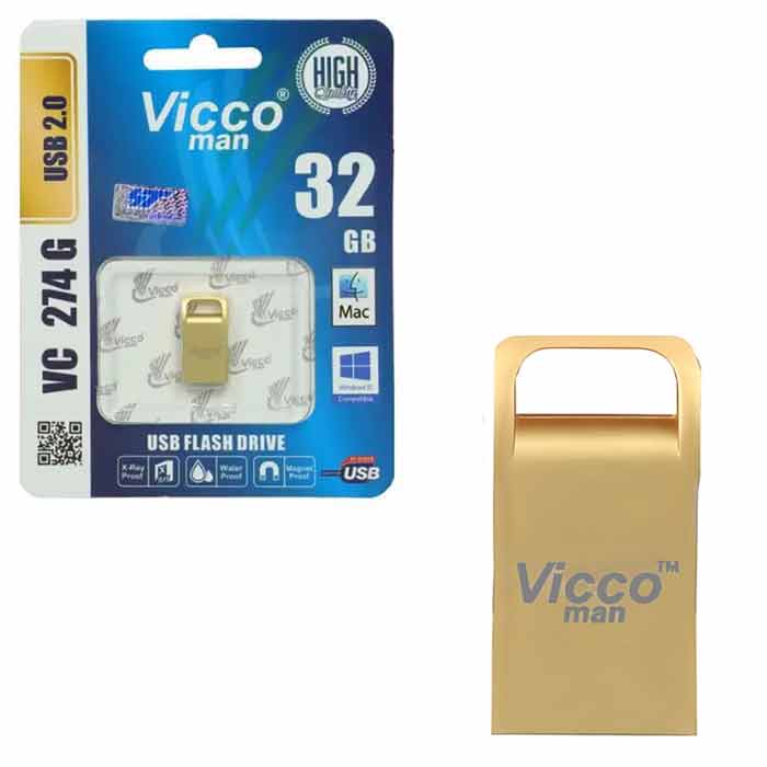 فلش مموری ویکومن مدل VC274G ظرفیت 32 گیگابایت