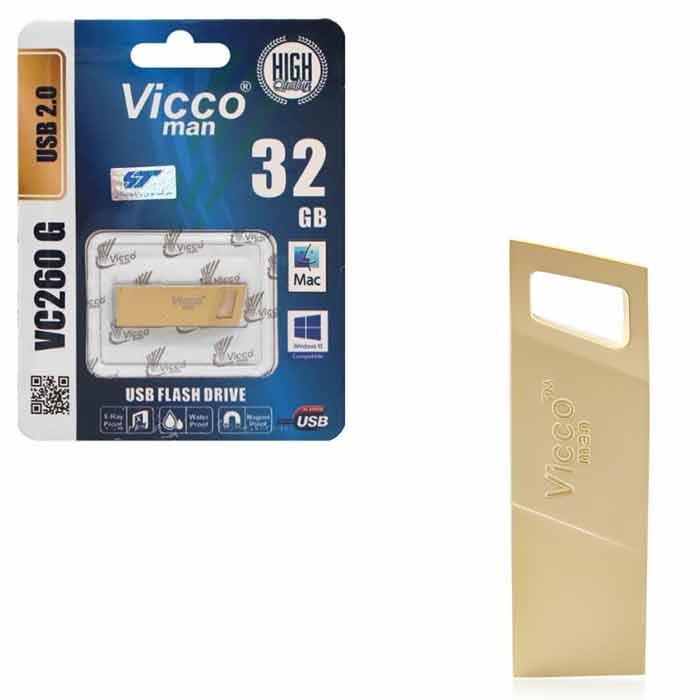 فلش مموری ویکومن مدل VC260G ظرفیت 32 گیگابایت