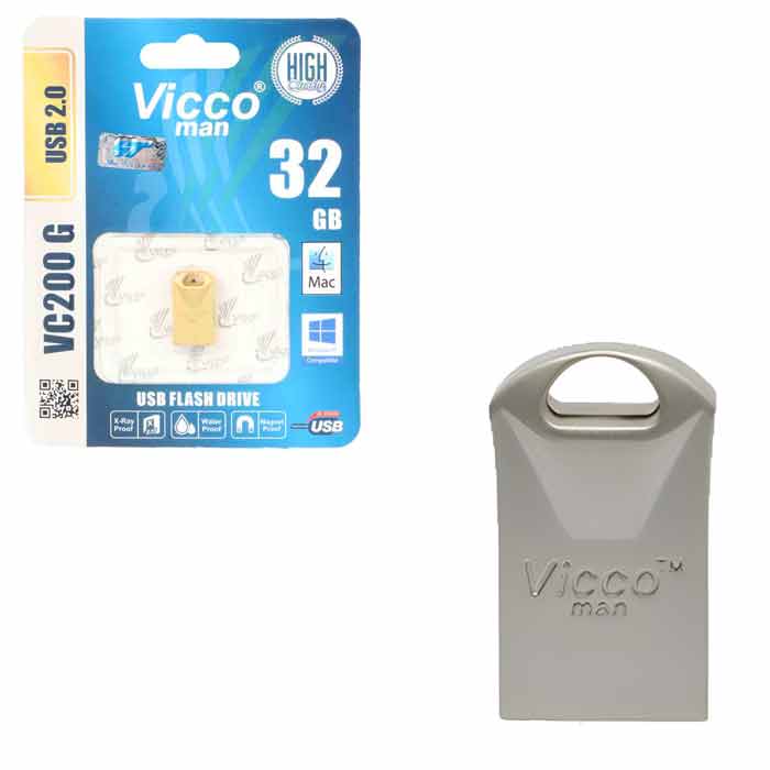 فلش مموری ویکومن مدل VC200G ظرفیت 32 گیگابایت