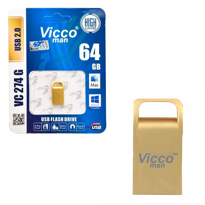 فلش مموری ویکومن مدل VC274G ظرفیت 64 گیگابایت