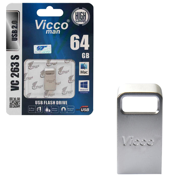 فلش مموری ویکومن مدل VC263S ظرفیت 64 گیگابایت