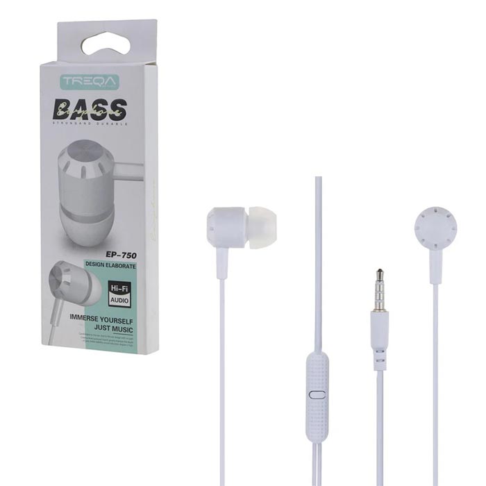 هندزفری سیمی TREQA مدل EP-750