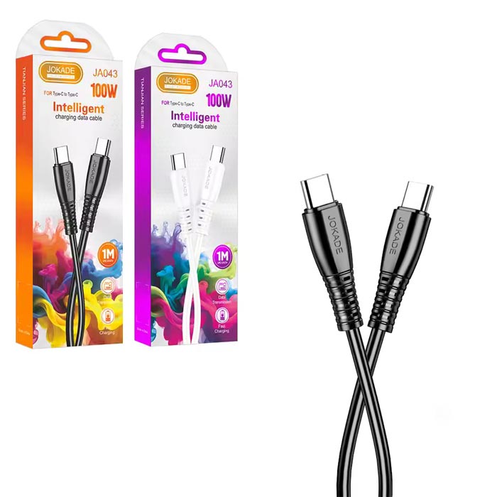 کابل شارژ سریع دو سر تایپ سی Jokade مدل JA043