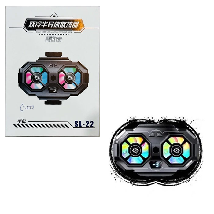 فن خنک کننده موبایل برند LEIZUN مدل SL22