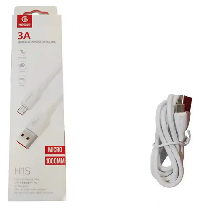کابل شارژر USB به MICRO هوگو مدل H1S