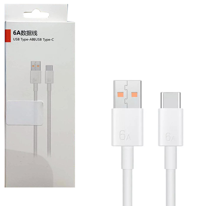 کابل  شارژ سریع USB به تایپ سی 6 آمپر