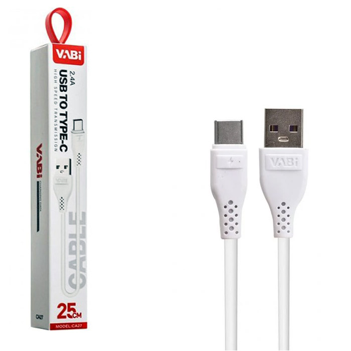 کابل پاوربانک تایپ سی VABI مدل CA27