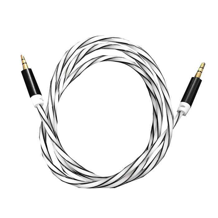 کابل AUX یک متری مدل شلنگی فله