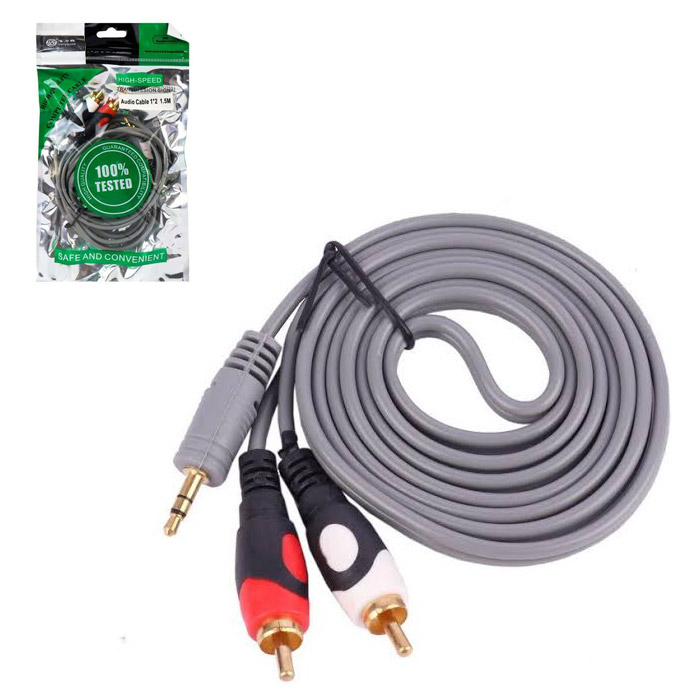 کابل 1 به 2 RCA برند Velly Good مدل 1طول 1.5 متر
