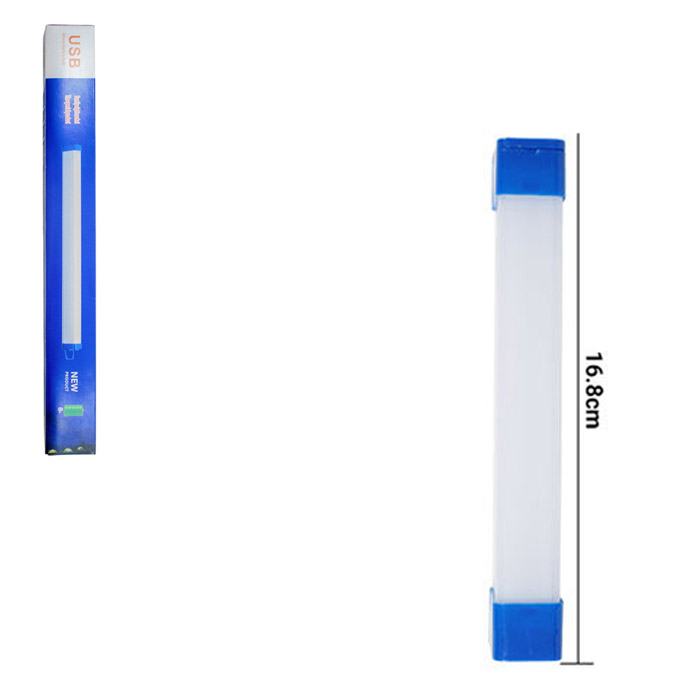 چراغ LED اضطراری شارژی USB ارتفاع 17 سانتی متر