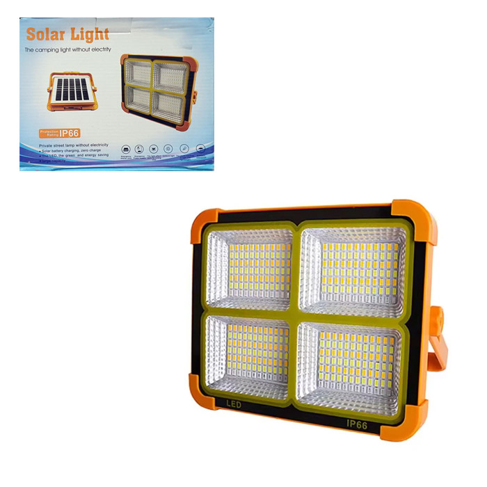پروژکتور LED خورشیدی پنلی دارای گواهی ضد آب IP66