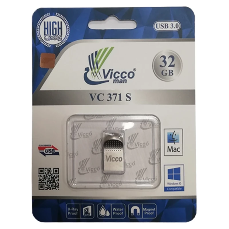 فلش مموری ویکومن مدل VC371 S ظرفیت 32 گیگابایت