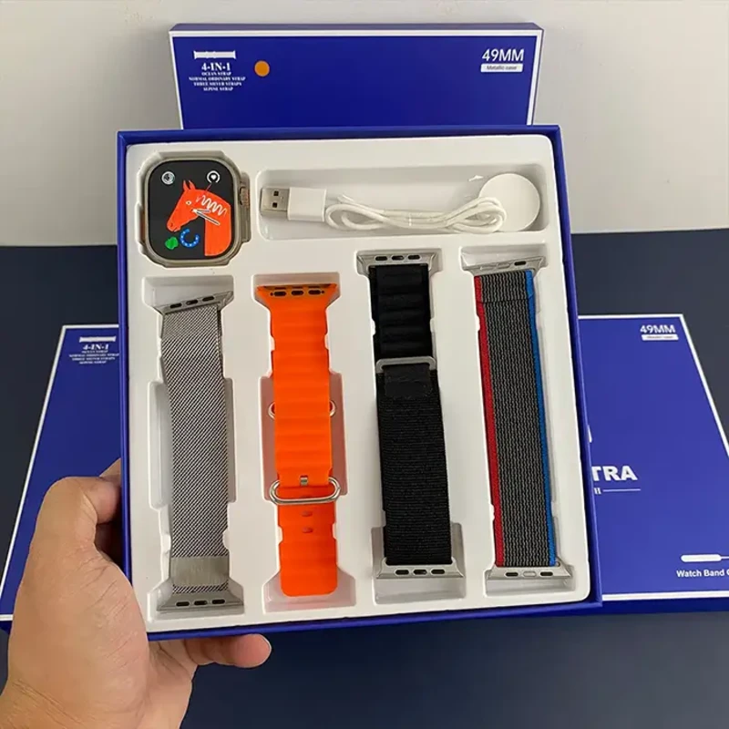 ساعت هوشمند SUPER ULTRA با چهار بند